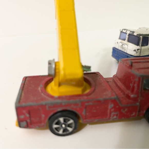 Vtg Corgi Junior Diecast Scammell Concrete Mixer Simon Snorkel Fire Engine - Picture 10 of 16